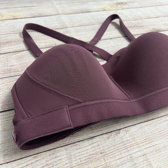 Shefit Luxe Sports‎ Bra - Burgundy/Mauve - Size 1Luxe - Picture 6 of 8